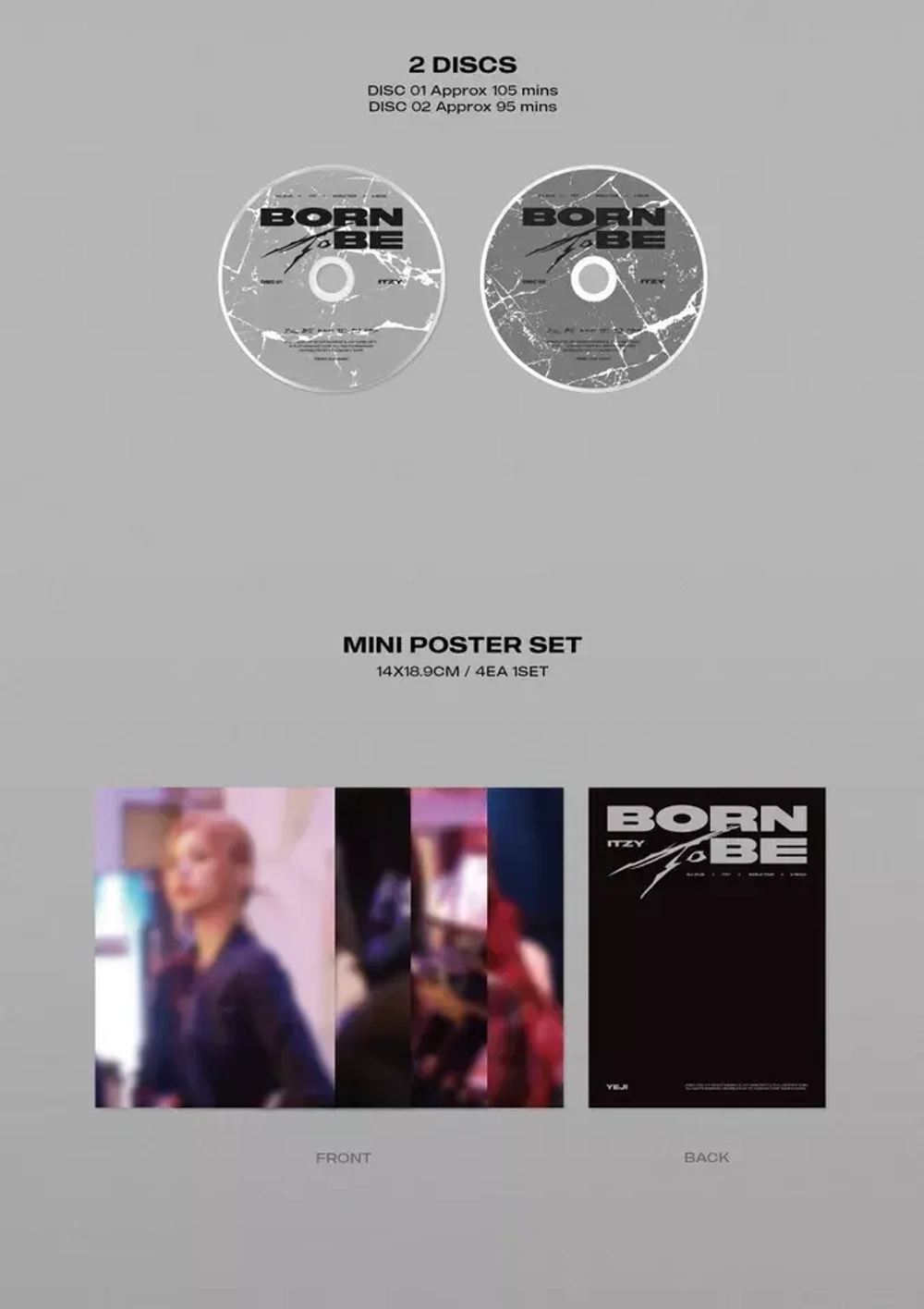ITZY - 2ND WORLD TOUR [BORN TO BE] in SEOUL Blu-ray