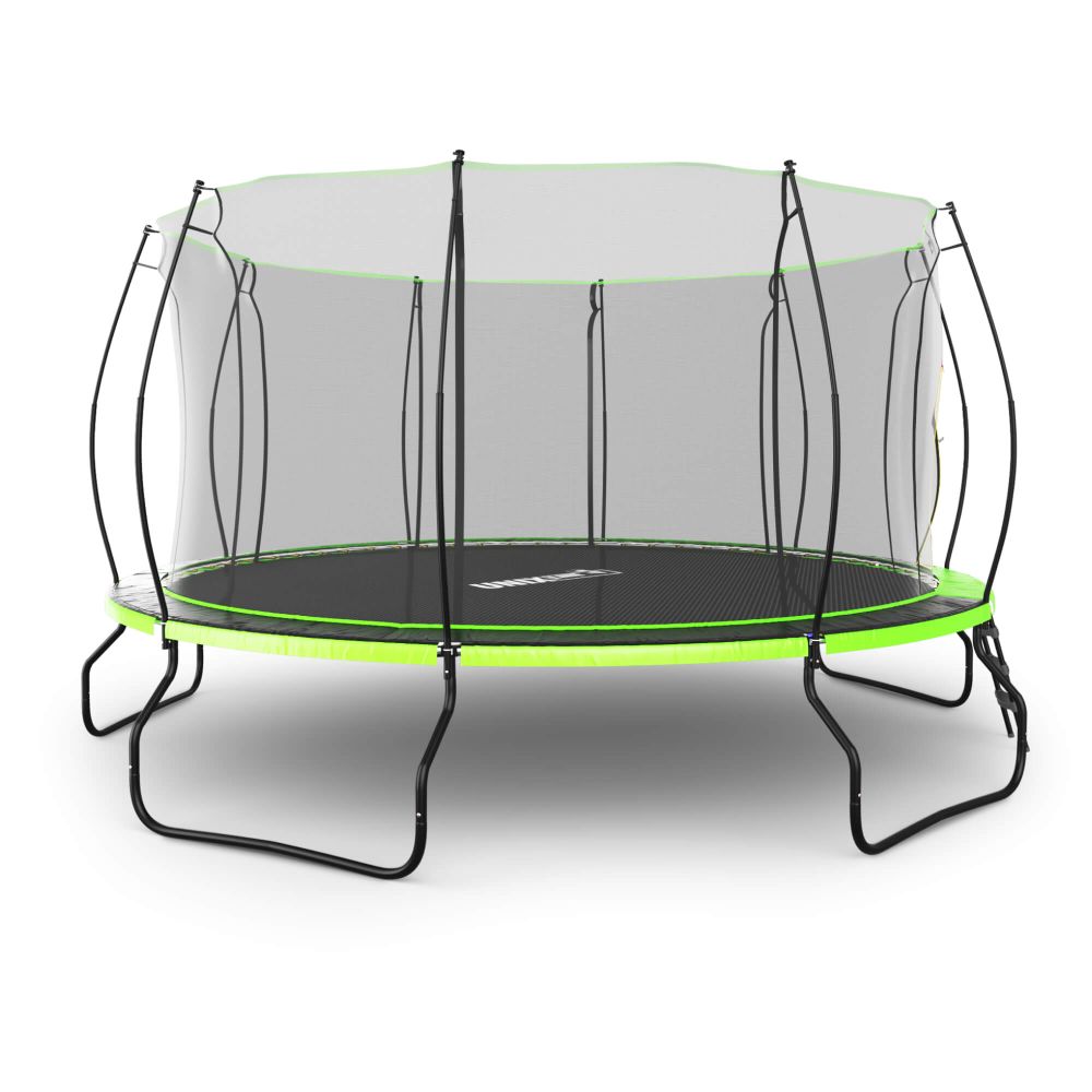 Батут UNIX Line НЛО / UFO 14 ft (427 см) зеленый