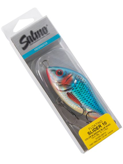 Воблер плавающий джеркбейт Salmo SLIDER F 10/BBS