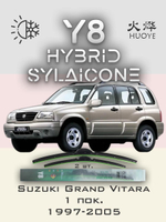 Щетки стеклоочистителя HUOYE Y8 475/475 мм на Nissan Bluebird | Hook/J-Hook
