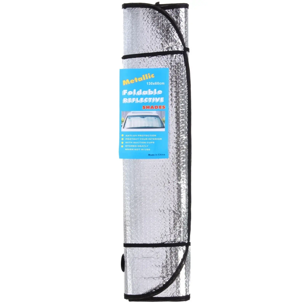 Шторка-гармошка на лобовое стекло, 130*60 см