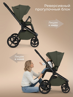 Детская коляска 2 в 1 Sweet Baby SBL Orso 427636 Dark Green