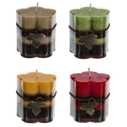 GAEM Свеча ароматическая, D 7 см, L7 W7 H7 см, 4в.