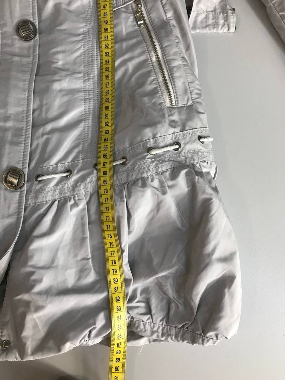 Куртка с подкладом на меху, визуально на 42/44 размер