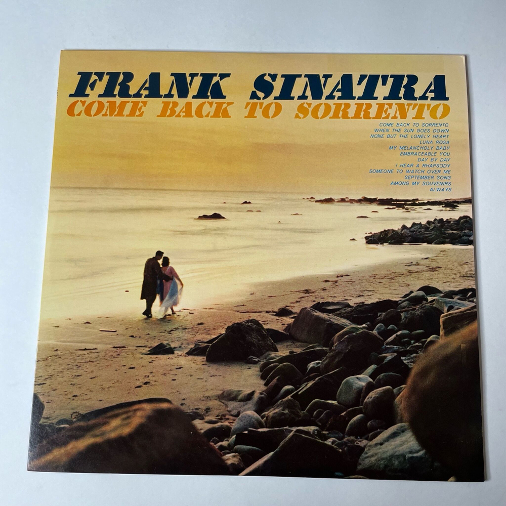 Винтажная виниловая пластинка LP Frank Sinatra Come Back To Sorrento (Japan 1983) (No Obi)