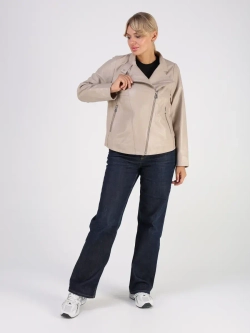 Кожаная куртка демисезонная косуха