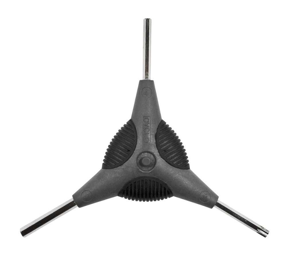 Набор "Y"-тип шестигран. 4,5 и TORX T25 Ni-Plated профи CYCLO (Англия)