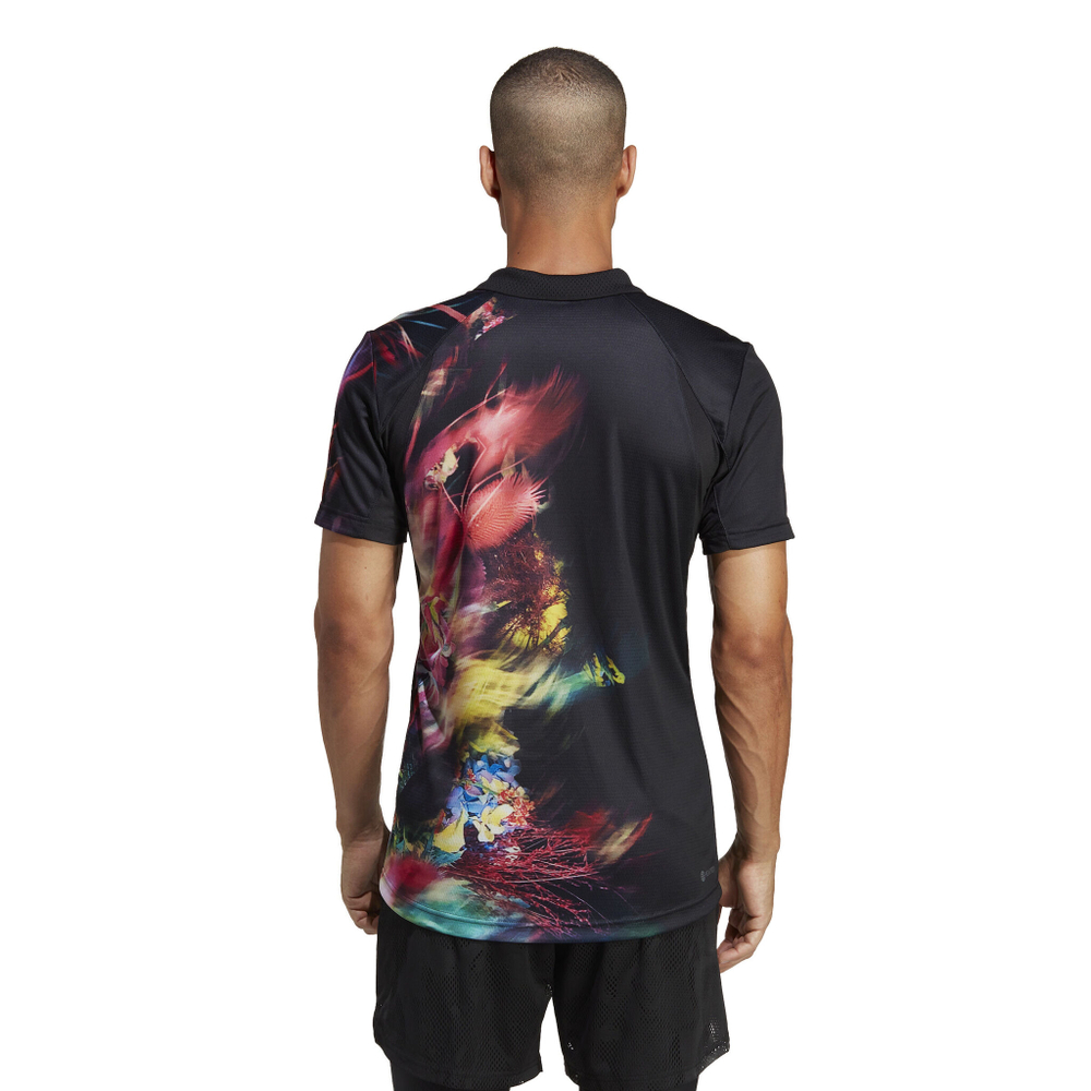 Мужское теннисное поло adidas Melbourne HEAT.RDY FreeLift Polo Men - Multicoloured