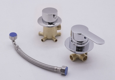 38023 Смеситель для душ кабины под штуцер (3 режима) HANSEN (10/1шт)