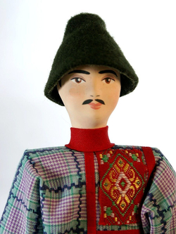 Кукла фарфоровая Удмуртка, Вятская губерния