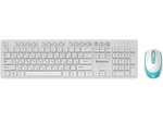 Клавиатура + мышь Defender Auckland C-987 (беспроводной набор) Wihte
