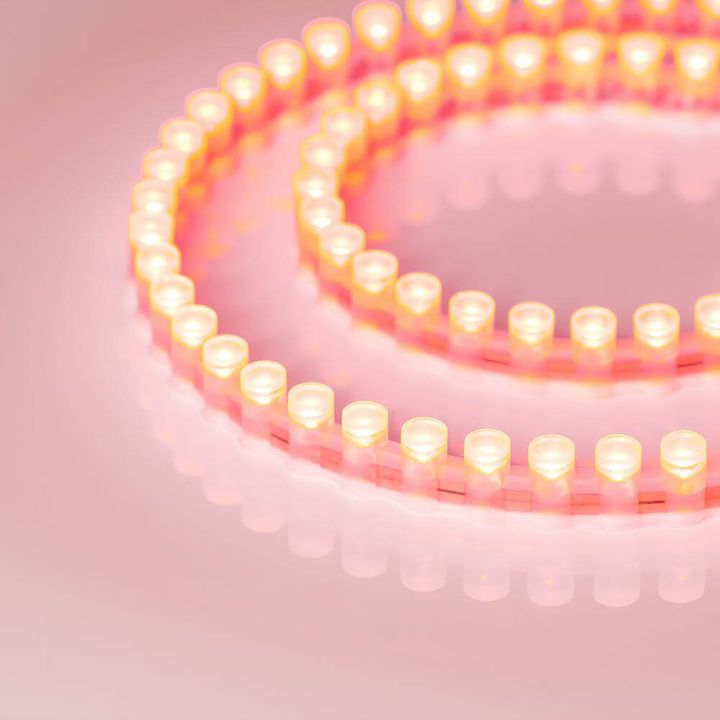 Светодиодная лента Arlight 6,8W/m 96LED/m DIP 5мм красный 960мм 024068