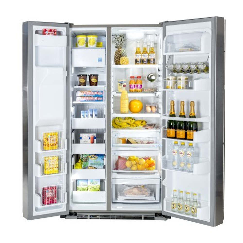 Холодильник IO MABE ORE30VGHC 70 side by side внутри фото