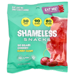 Shameless Snacks, жевательные конфеты, со вкусом вишни, 6 пакетиков по 50 г (1,8 унции)