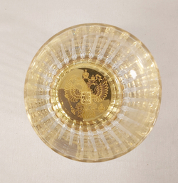 Подарочный бокал для виски "Герб" (Златоуст)