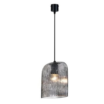 Подвесной светильник 1*E27 V000612 11073/1P Smoke черный/дымчатый Pioggia Indigo