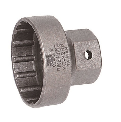 Съемник каретки YC-32BB SHIMANO BB9000 серебро BIKEHAND