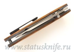 Нож Lightfoot Bull Whip BG42 G10 Orangeфотография - 8