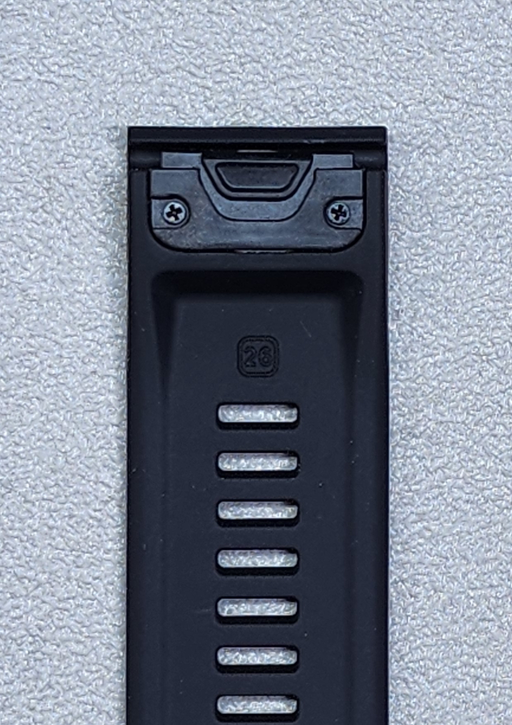 Ремешок 26S02BK для часов Garmin 26 мм