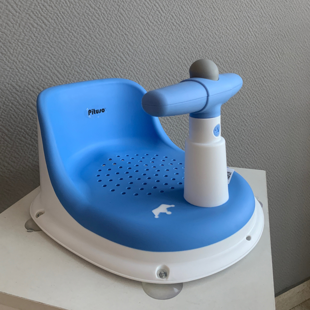 PITUSO Сиденье для купания,Blue/Голубой (пищалка),36*29,5*24см