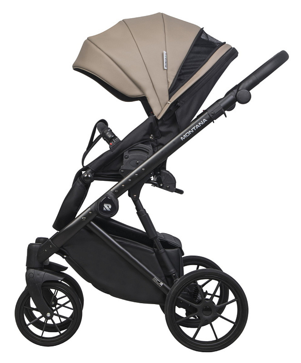Детская коляска Riko Basic Montana Ecco 3 в 1 22 Beige