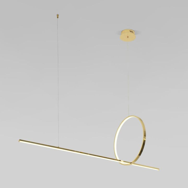 Подвесной светодиодный светильник Eurosvet Mist 90266/1 золото