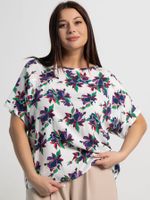 Блуза Элина (белая) Б15249-13М LT Collection