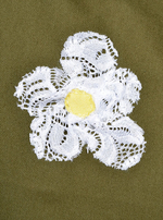 Жакет джинсовый Луговые цветы