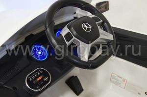 Детский электромобиль River Toys MERCEDES-BENZ ML350 белый фото №9