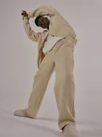 Купить Толстовка One Two Summer Sand Zip-Up бежевая Толстовка One Two Summer Sand Zip-Up бежевая