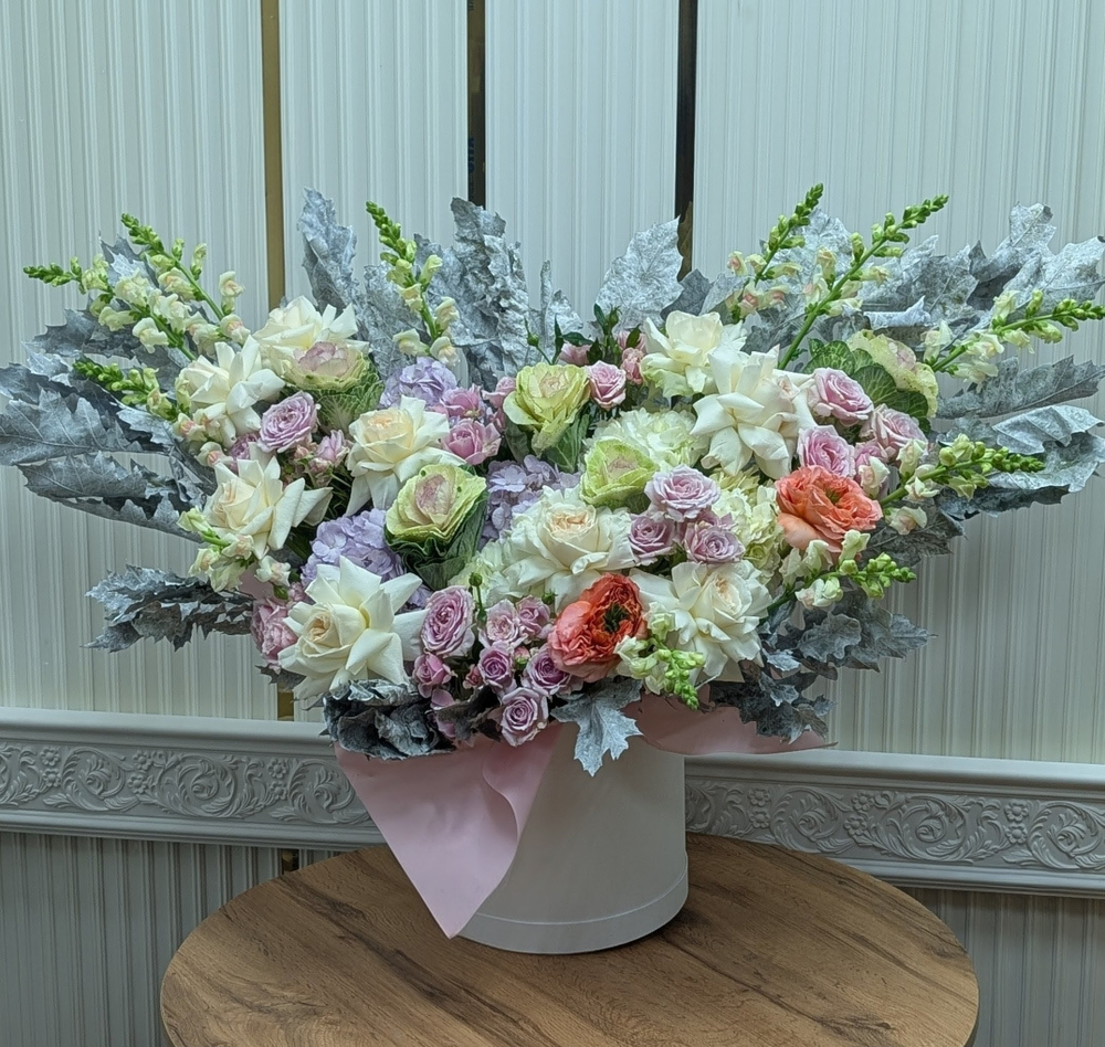 Композиция в коробке violet sky