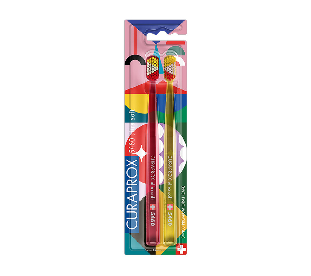Набор зубных щеток Curaprox Duo Power Smile Edition 5460 Ultra Soft