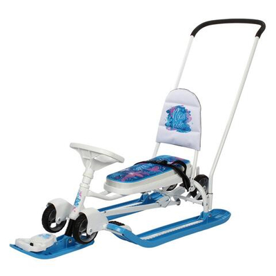 Снегокат Тимка спорт 6 ТС6/БТ "с бабочками на темном"