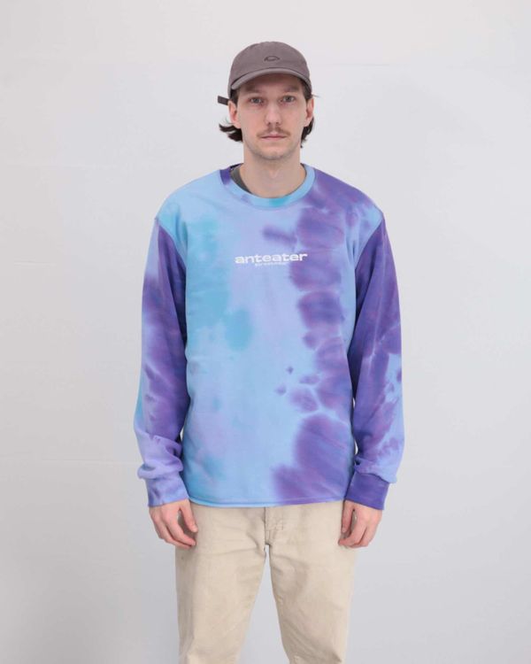 Толстовка Hoodlong Tie Dye Синяя - фото 1