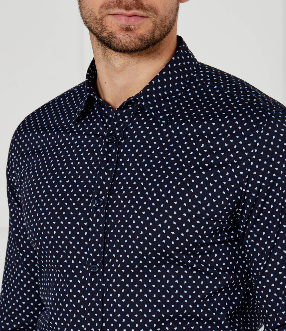 Рубашка BOSS BLACK - темно-синий(50527675)