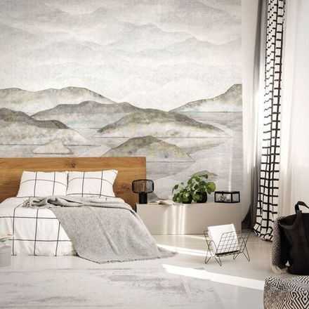 Бесшовная фреска ECO текстиль OSLO-FJORD, 2,7 м (Ширина 4 м)