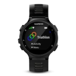 Мультиспортивные часы Garmin Forerunner 735XT, черно-серые, 010-01614-06