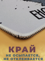 Коврик для мыши в офис прикольный, енот