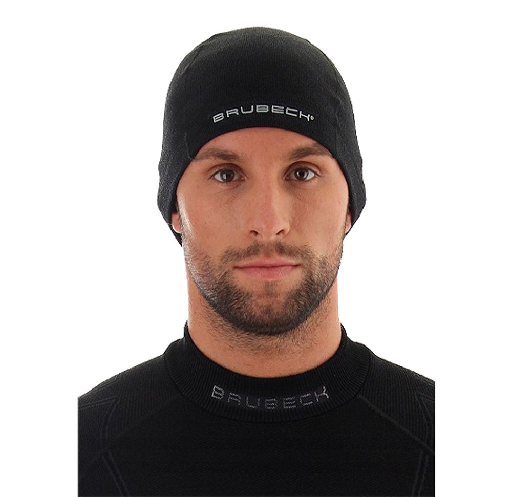 Шапка лыжная BRUBECK ACTIVE WOOL (unisex)
