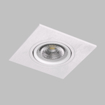 DK3021-WH Встраиваемый светильник, IP 20, 10 Вт, GU5.3, LED, белый, пластик