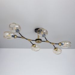 Citilux Монтана CL117165 Люстра на штанге Чёрная