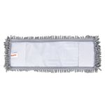 Швабра КОМПЛЕКТ черенок 75-130 см + флаундер 40 см + МОП микрофибра СИНЕЛЬ (ТИП К), PERKLIN (ПЕРКЛИН), 700981