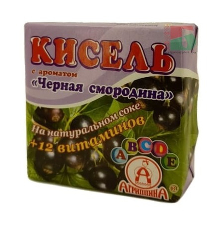 Кисель "Агриппина" Черная смородина 220г. Лидкон