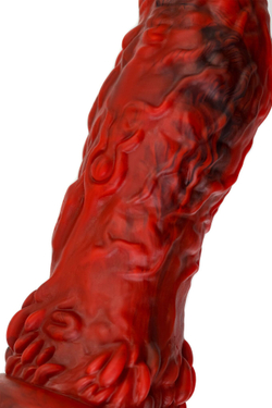 Силиконовый вибратор Monster Docus - 21,7 см.