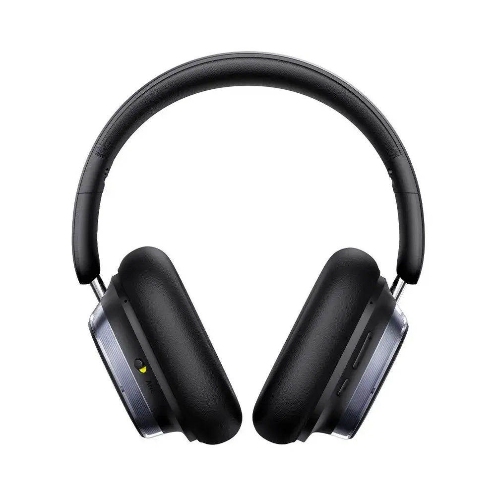 Наушники Baseus Bowie H1s, Bluetooth 5.4, шумоподавление, чёрные
