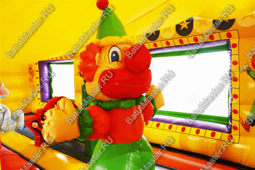 Надувной батут "Маленькие клоуны" 8*4*5.5