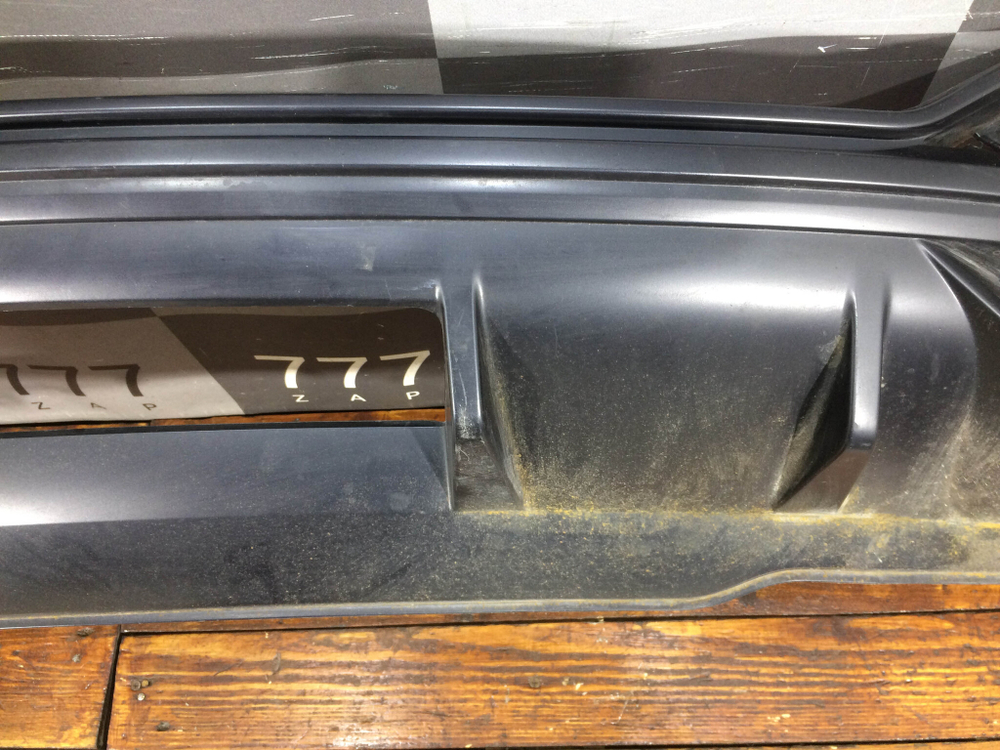 Юбка заднего бампера Audi Q3 (F3) 18-нв Б/У Оригинал 83A807568B