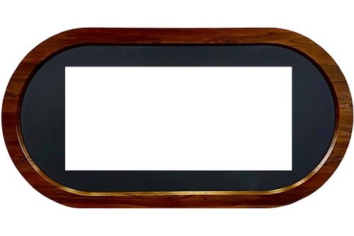 Каминокомплект Ellipse 42 - Орех ноче с очагом Vision 42 LOG LED