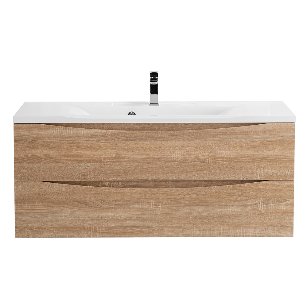 Тумба подвесная с раковиной BelBagno MARINO-1200-2C-SO-WO-P