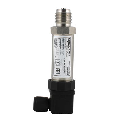 Преобразователь давления INNOCONT IPS-10-M IPS-10-М, диапазон 0...10 бар, точность 0,5%, -40 +125 С, 12-36 VDC, IP65, разъем DIN